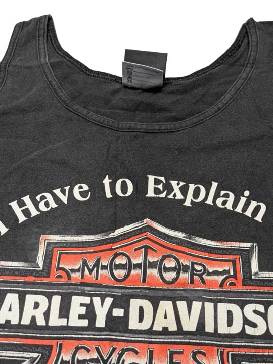 Vintage Harley Davidson Single Stitch Tank L 1 pc