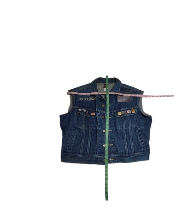 Vintage Lee Denim Vest Powell Peralta Patch 1 pc