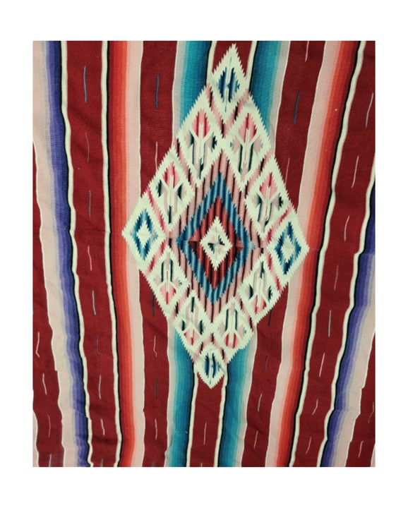 Vintage Mexico Serape 1 pc