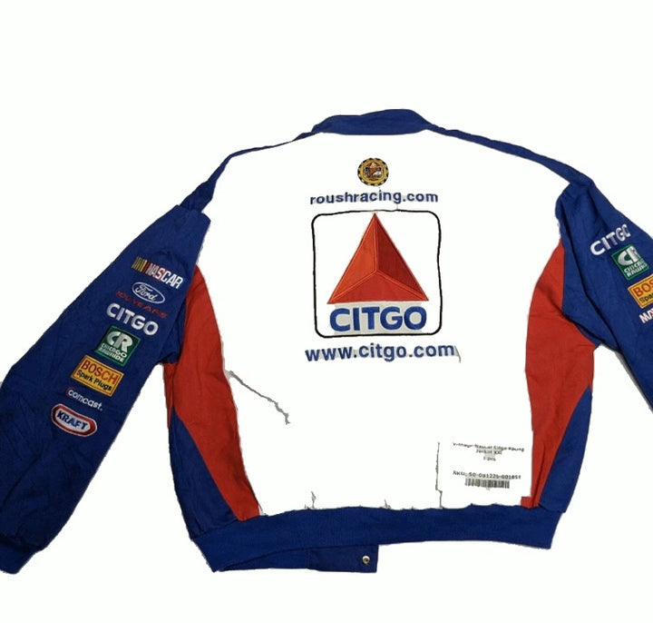 Vintage Nascar Citgo Racing Jacket XXL 1 pc