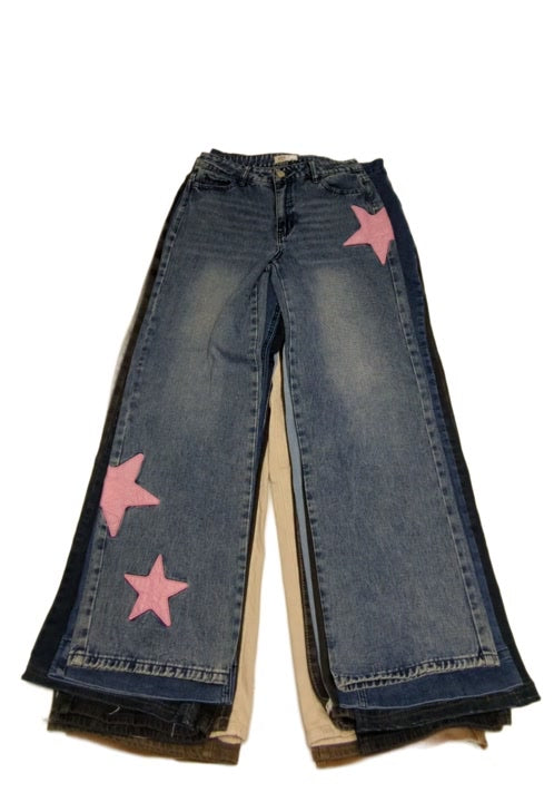Wide Leg Denim 18 pcs