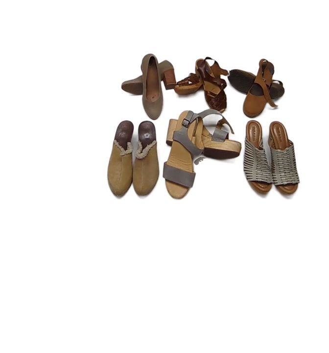 Wood Heel Shoes 11 pcs