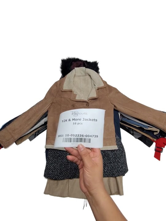 Y2K & More Jackets 16 pcs