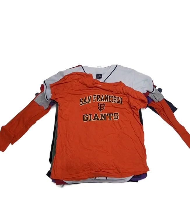 Y2K Style Girls Sports Tees Unsorted 41 pcs