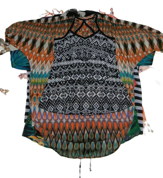 Y2K + Transparent Blouses 103 pcs