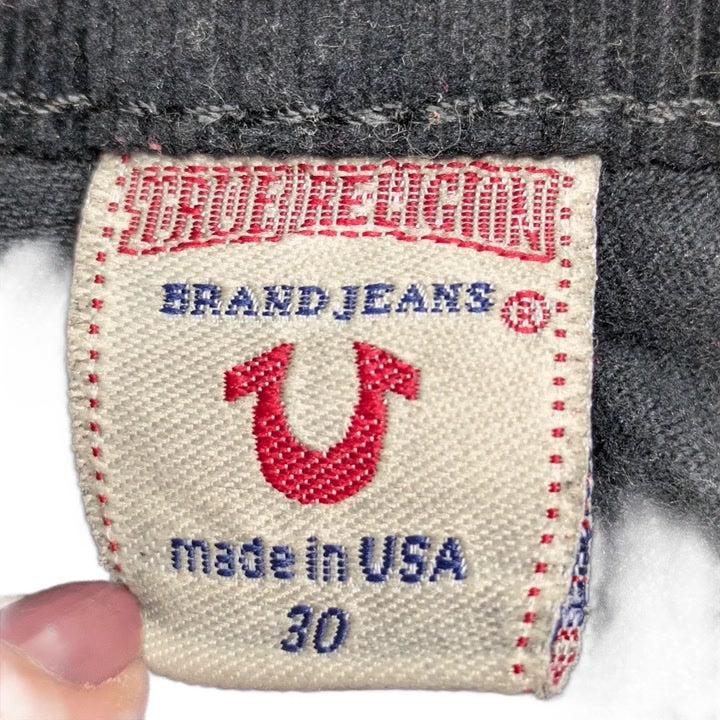Y2K True Religion Flare Corduroy 1 pc